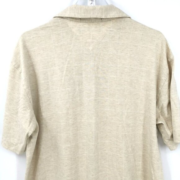 Tommy Hilfiger Men's L Button Down Cotton Shirt - Picture 9 of 10